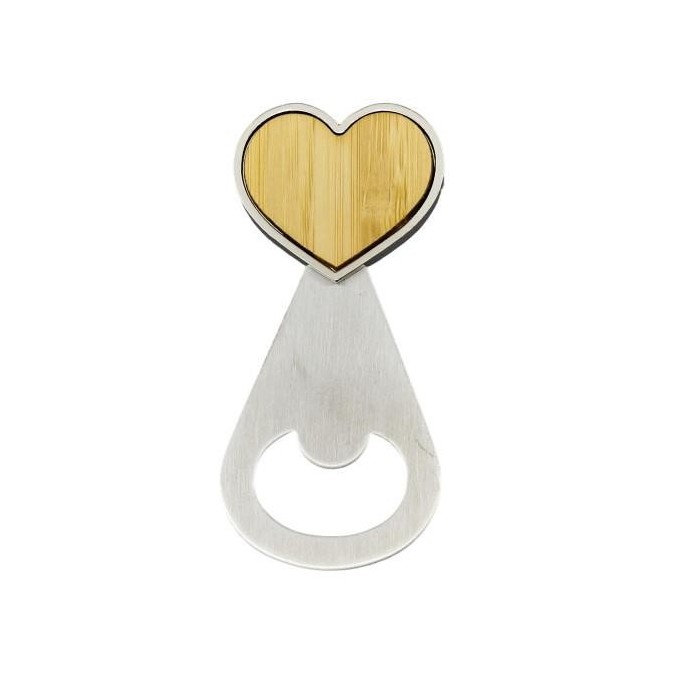 APRIBOTTIGLIE CUORE NATURAL METALLO